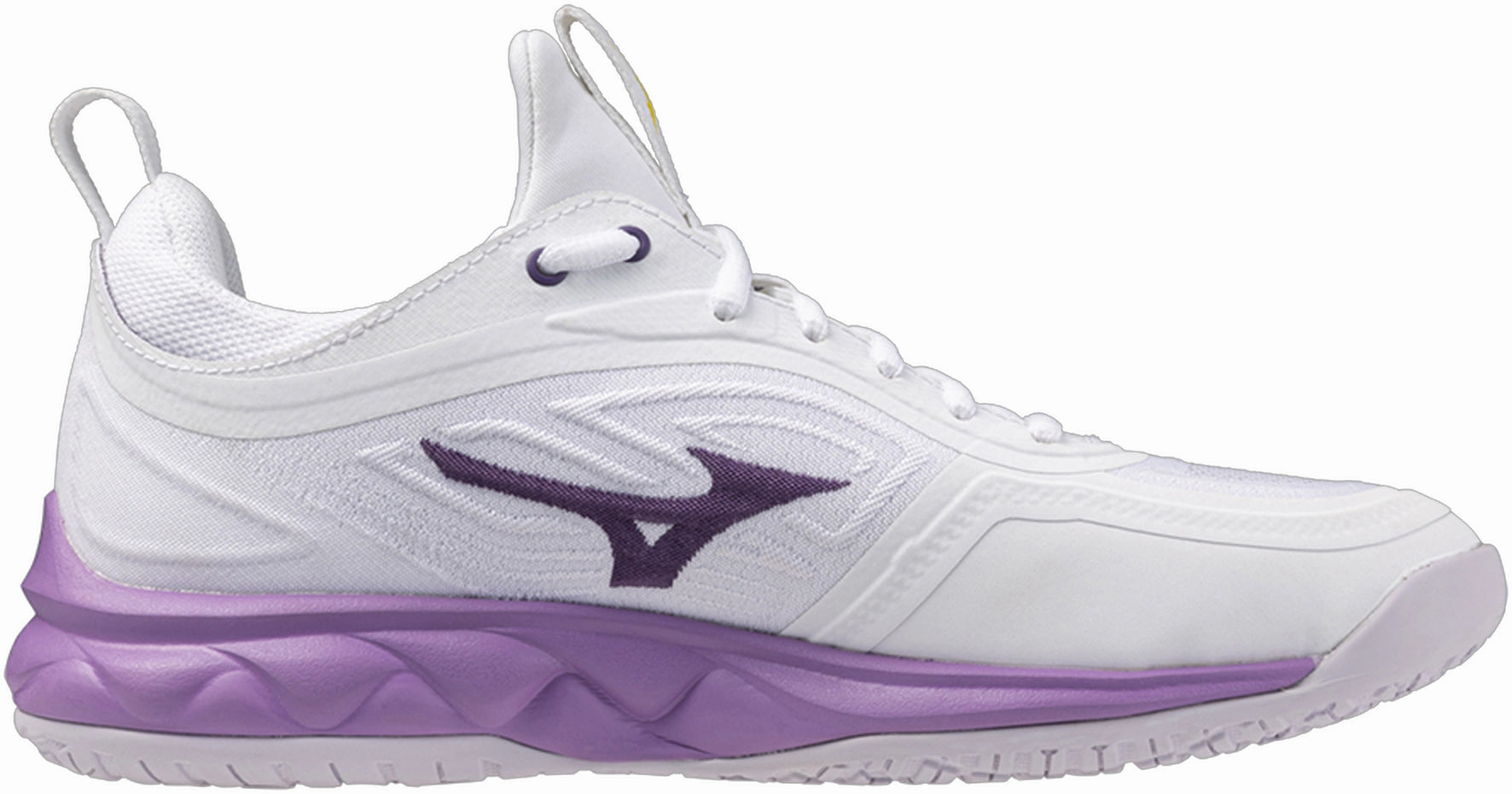Mizuno Wave Luminous 3 Womens Court Shoes - White Performance Sneakers