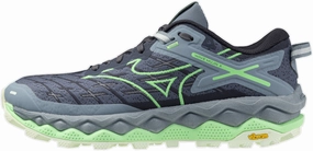 Mizuno Wave Mujin 10 Womens Trail Running Shoes - Blue Mizuno footwear designs