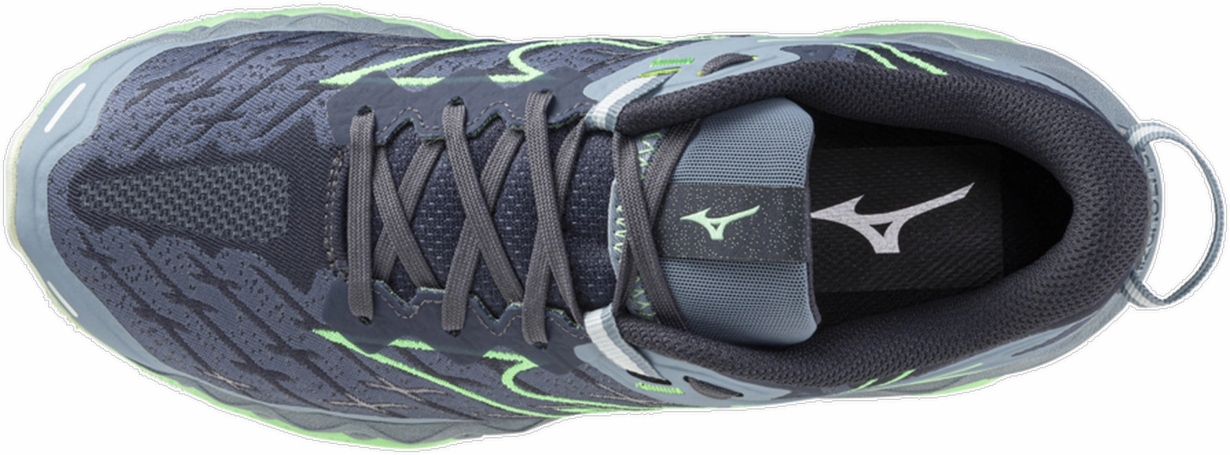 Mizuno Wave Mujin 10 Womens Trail Running Shoes - Blue Performance Sneakers