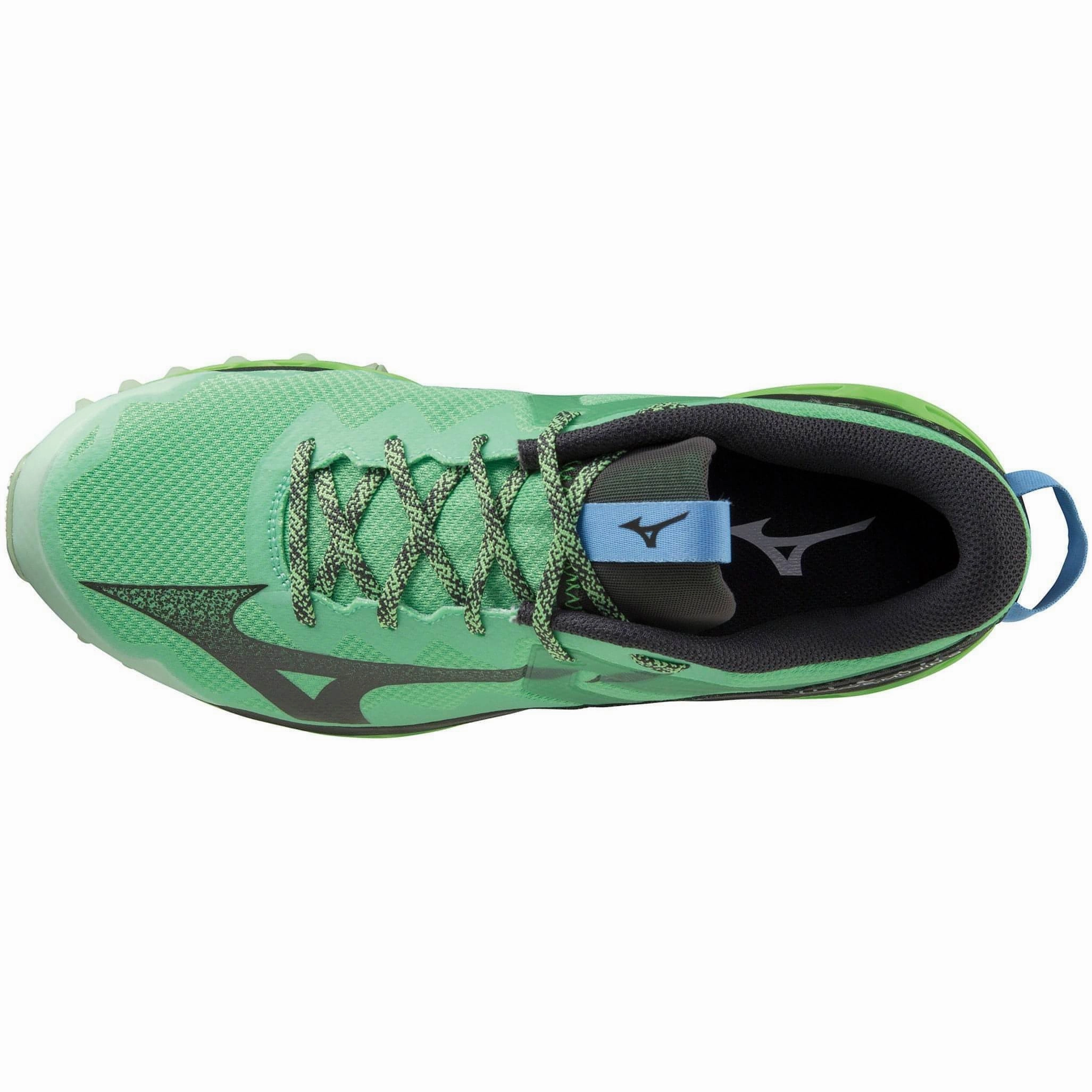 Mizuno Wave Mujin 9 Mens Trail Running Shoes - Green Advanced Sport Runners