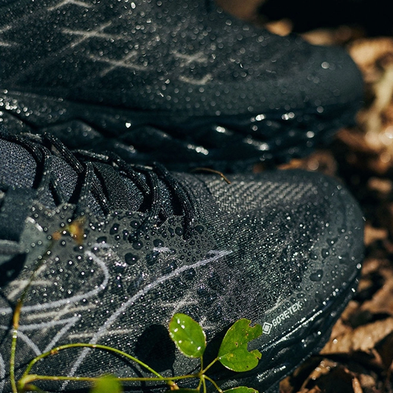 Mizuno Wave Mujin LS GTX Black / Quiet Shade / Black Sand Horizon Cushion Shoes