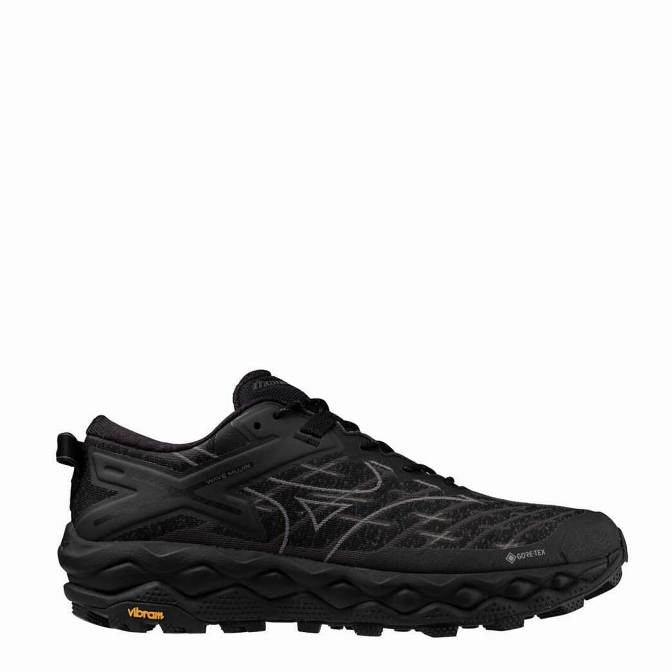 Mizuno Wave Mujin LS GTX Black / Quiet Shade / Black Sand Mizuno shoe styles