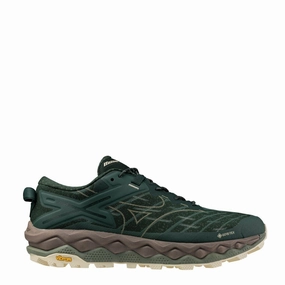 Mizuno Wave Mujin LS GTX Pine Grove / Ultimate Gray / Bistro Green Mizuno shoe styles