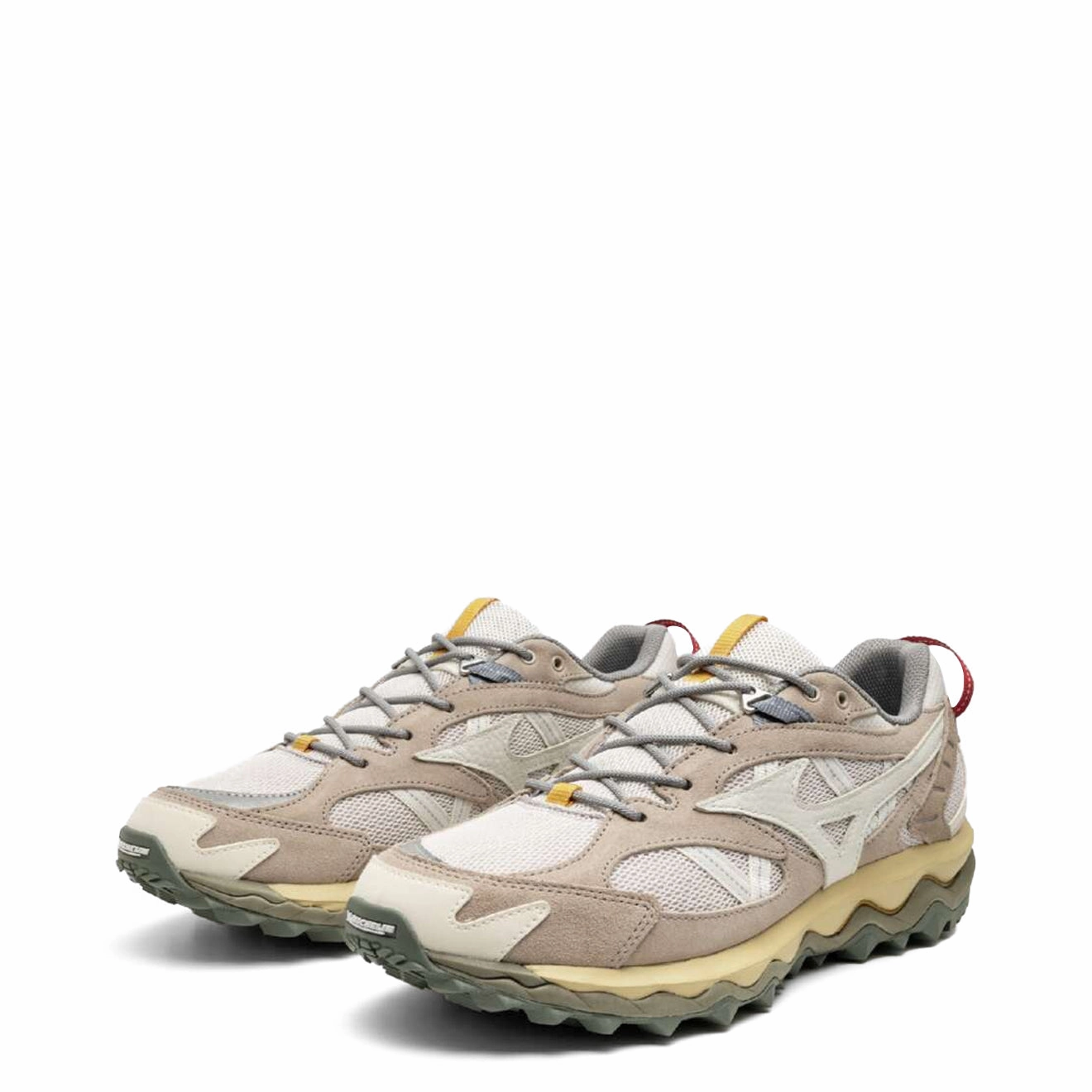 Mizuno Wave Mujin TL Wind Chime /  Snow White / Vintage Khaki Horizon Cushion Shoes