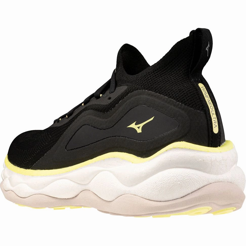 Mizuno Wave Neo Ultra Mens Running Shoes - Black Advanced Sport Runners