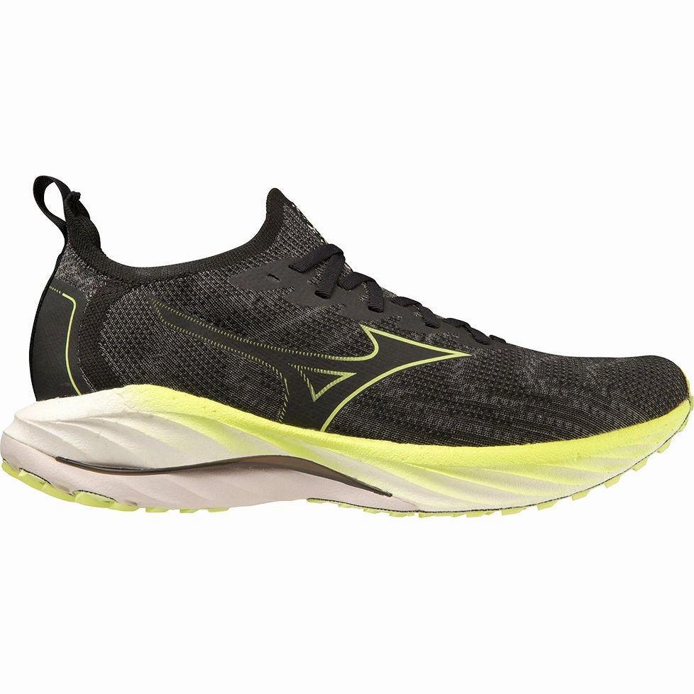 Mizuno Wave Neo Wind Mens Running Shoes - Black Advanced Sport Runners