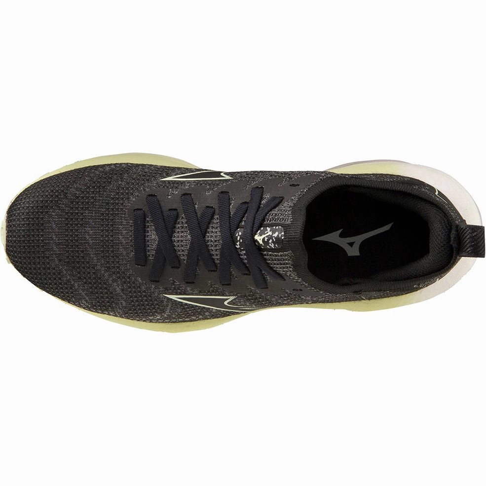 Mizuno Wave Neo Wind Womens Running Shoes - Black Performance Sneakers