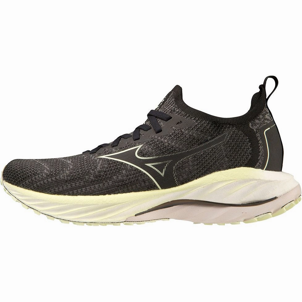 Mizuno Wave Neo Wind Womens Running Shoes - Black Mizuno performance sneakers for training