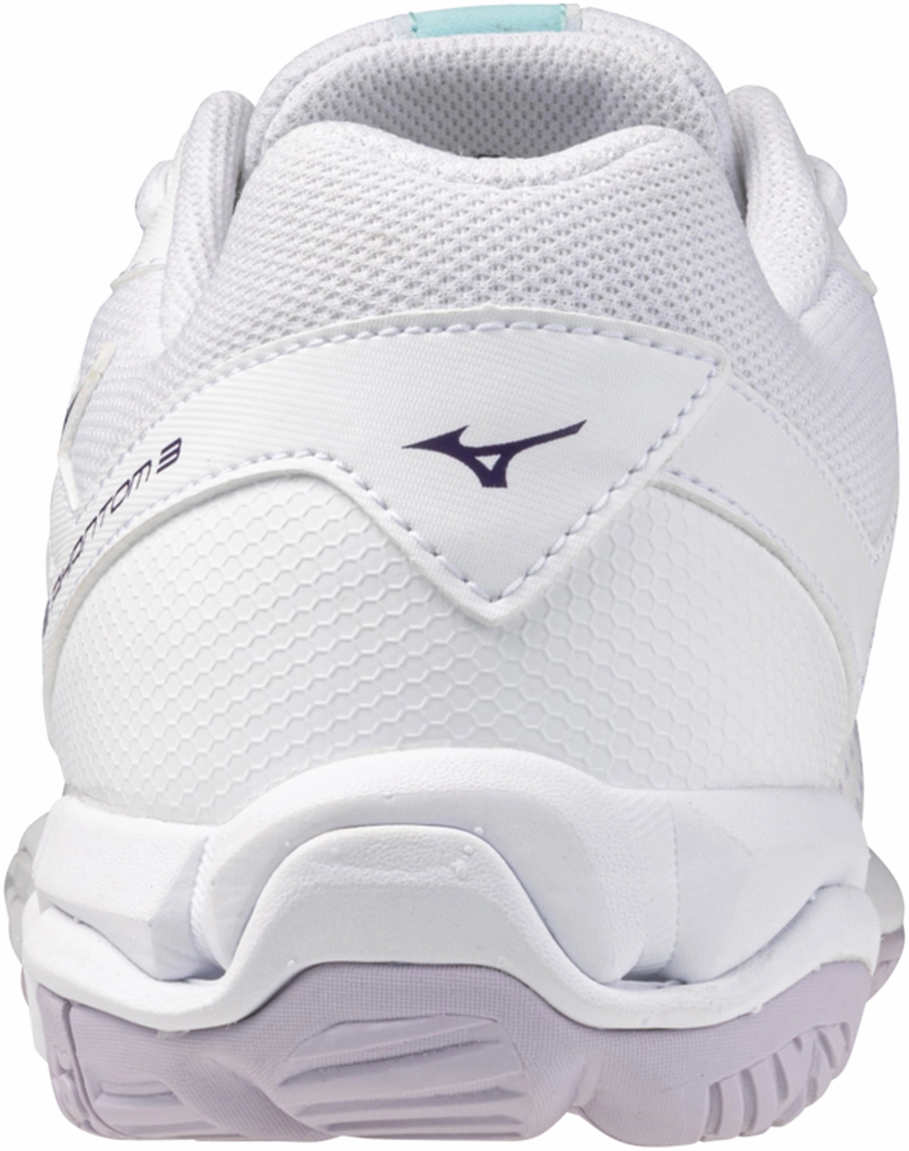 Mizuno Wave Phantom 3 Womens Court Shoes - White Performance Sneakers