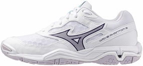 Mizuno Wave Phantom 3 Womens Court Shoes - White Mizuno performance sneakers for training