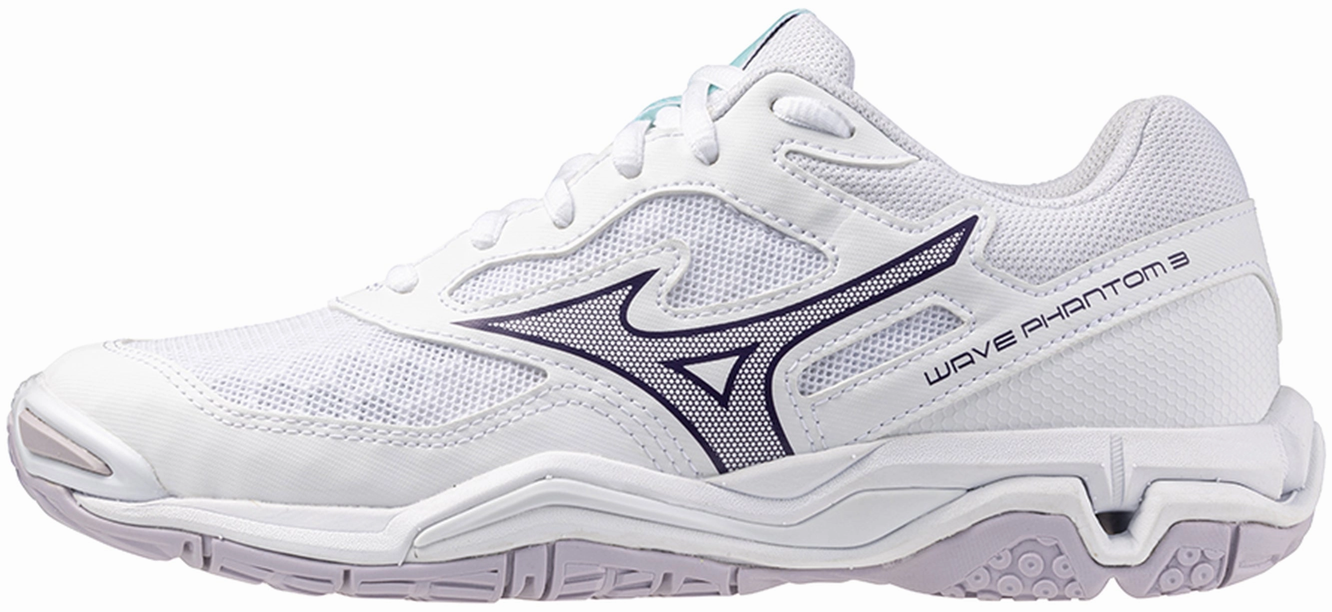 Mizuno Wave Phantom 3 Womens Court Shoes - White Mizuno performance sneakers for training