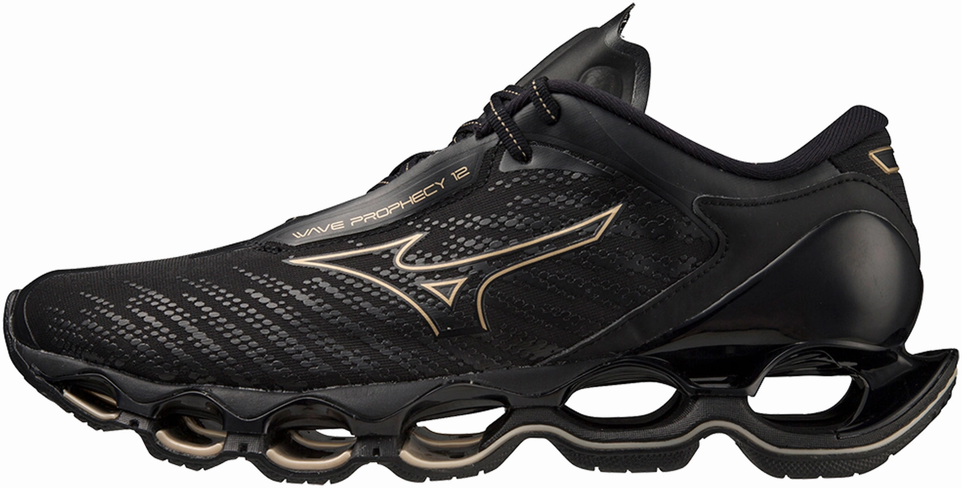 Mizuno Wave Prophecy 12 Running Shoes - Black Mizuno footwear designs