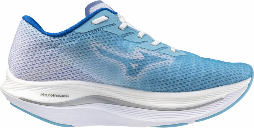 Mizuno Wave Rebellion Flash 2 Mens Running Shoes - Blue Advanced Sport Runners