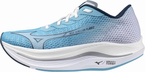 Mizuno Wave Rebellion Flash 2 Womens Running Shoes - Blue Mizuno Wave Rebellion runners