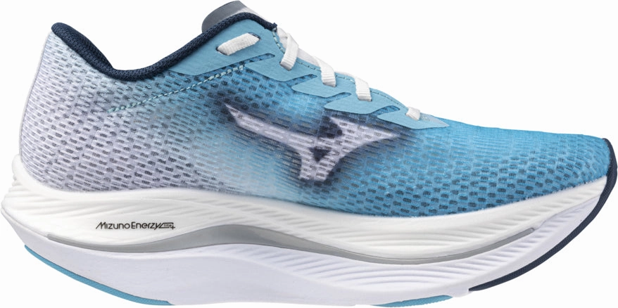 Mizuno Wave Rebellion Flash 2 Womens Running Shoes - Blue Rider Road Sneakers
