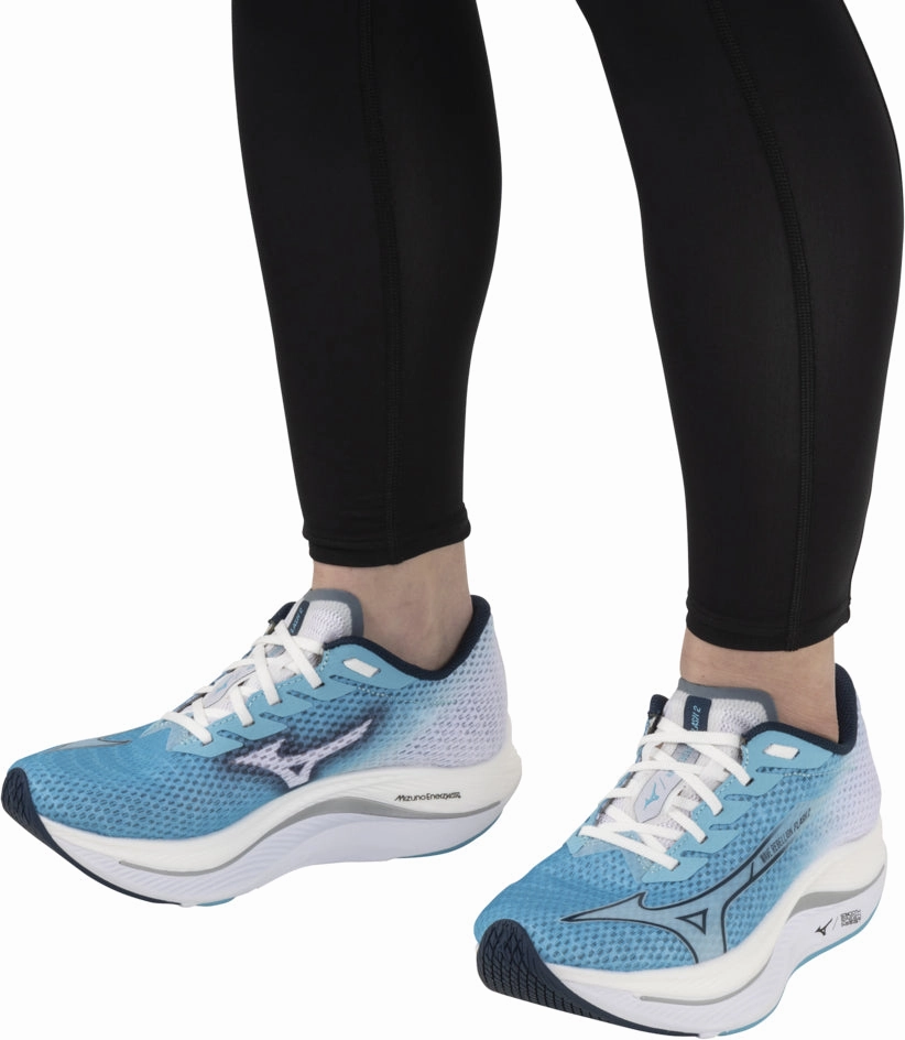 Mizuno Wave Rebellion Flash 2 Womens Running Shoes - Blue Rider Road Sneakers