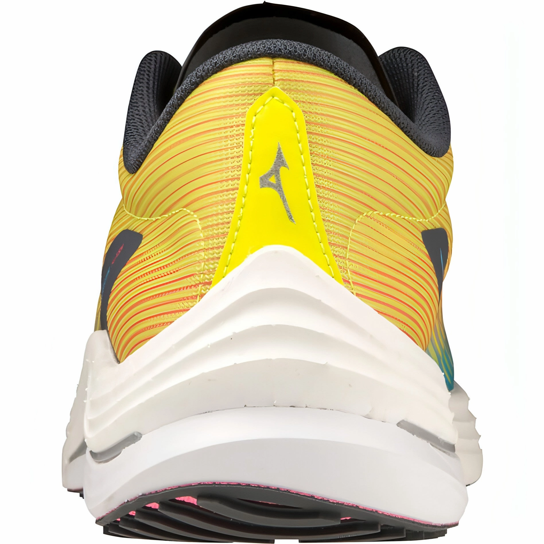 Mizuno Wave Rebellion Flash Mens Running Shoes - Yellow Performance Sneakers