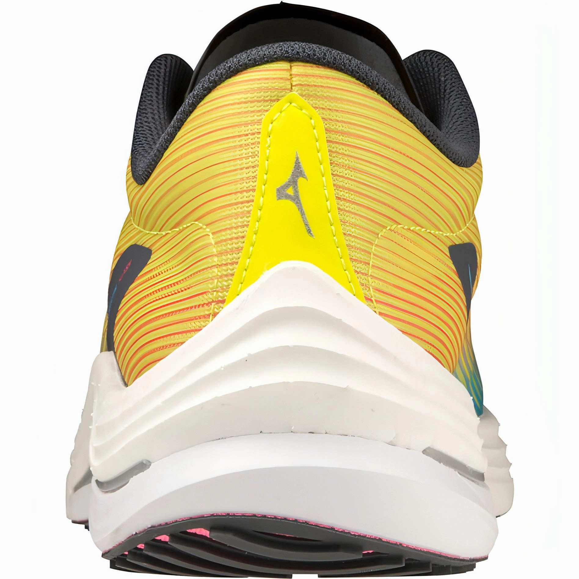 Mizuno Wave Rebellion Flash Mens Running Shoes - Yellow Rider Road Sneakers