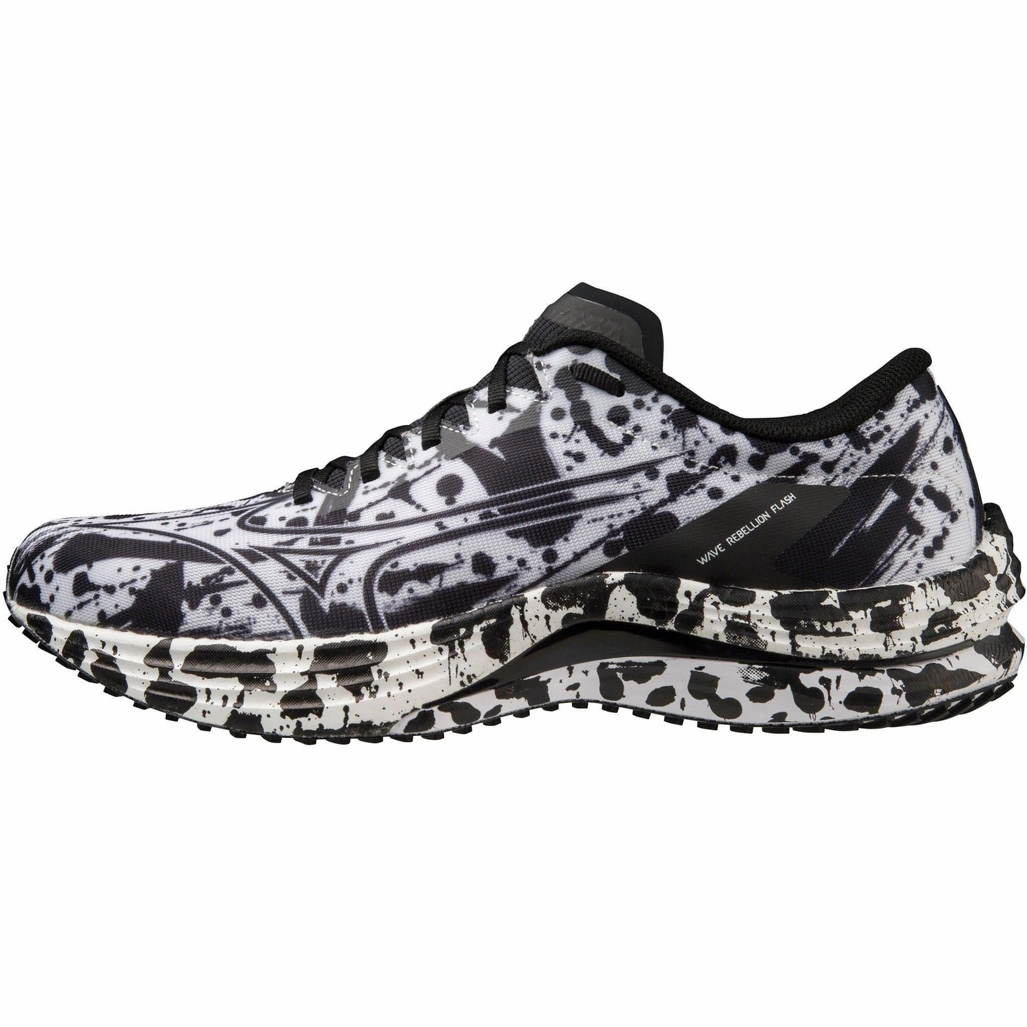 Mizuno Wave Rebellion Flash Running Shoes - White Mizuno footwear designs