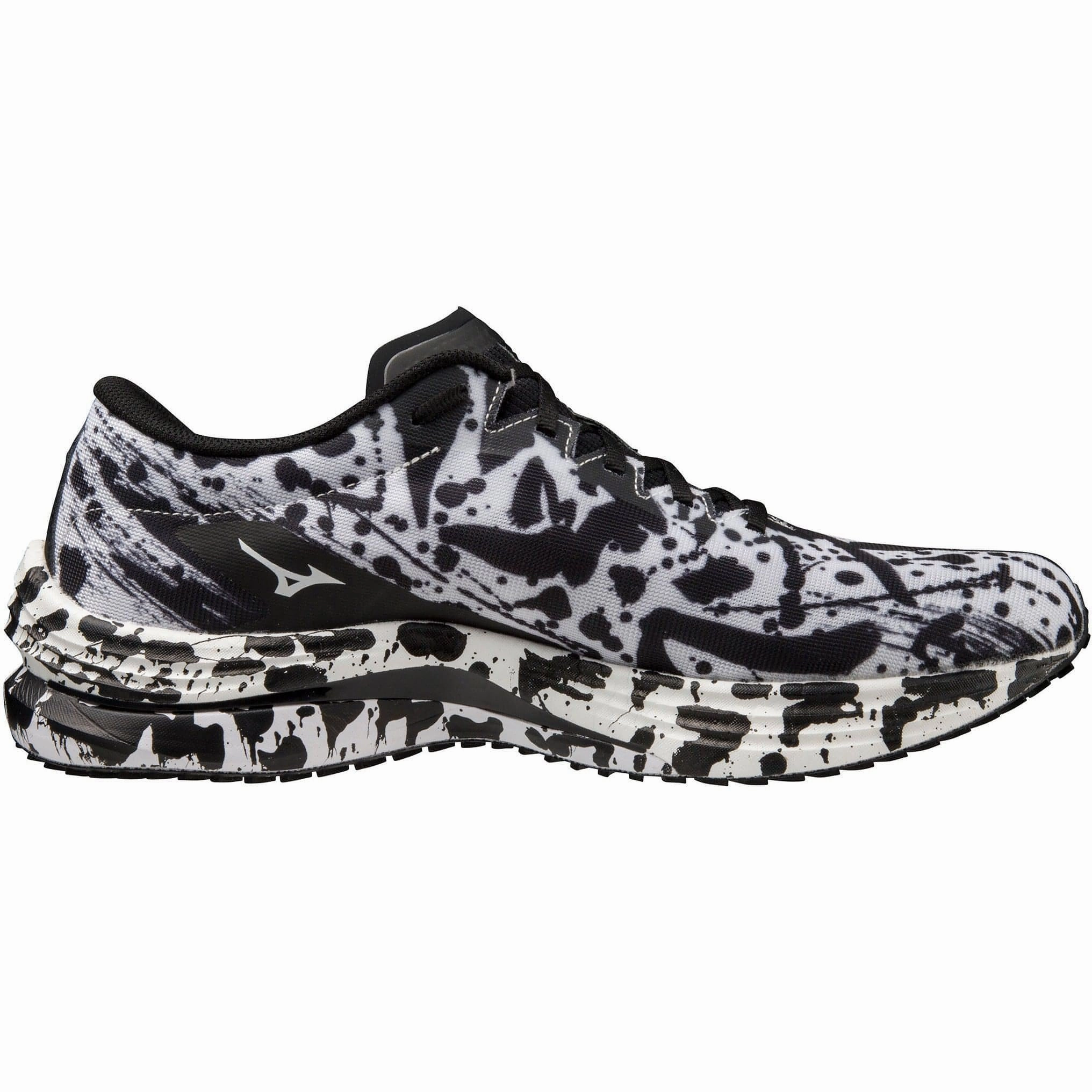 Mizuno Wave Rebellion Flash Running Shoes - White Rider Road Sneakers