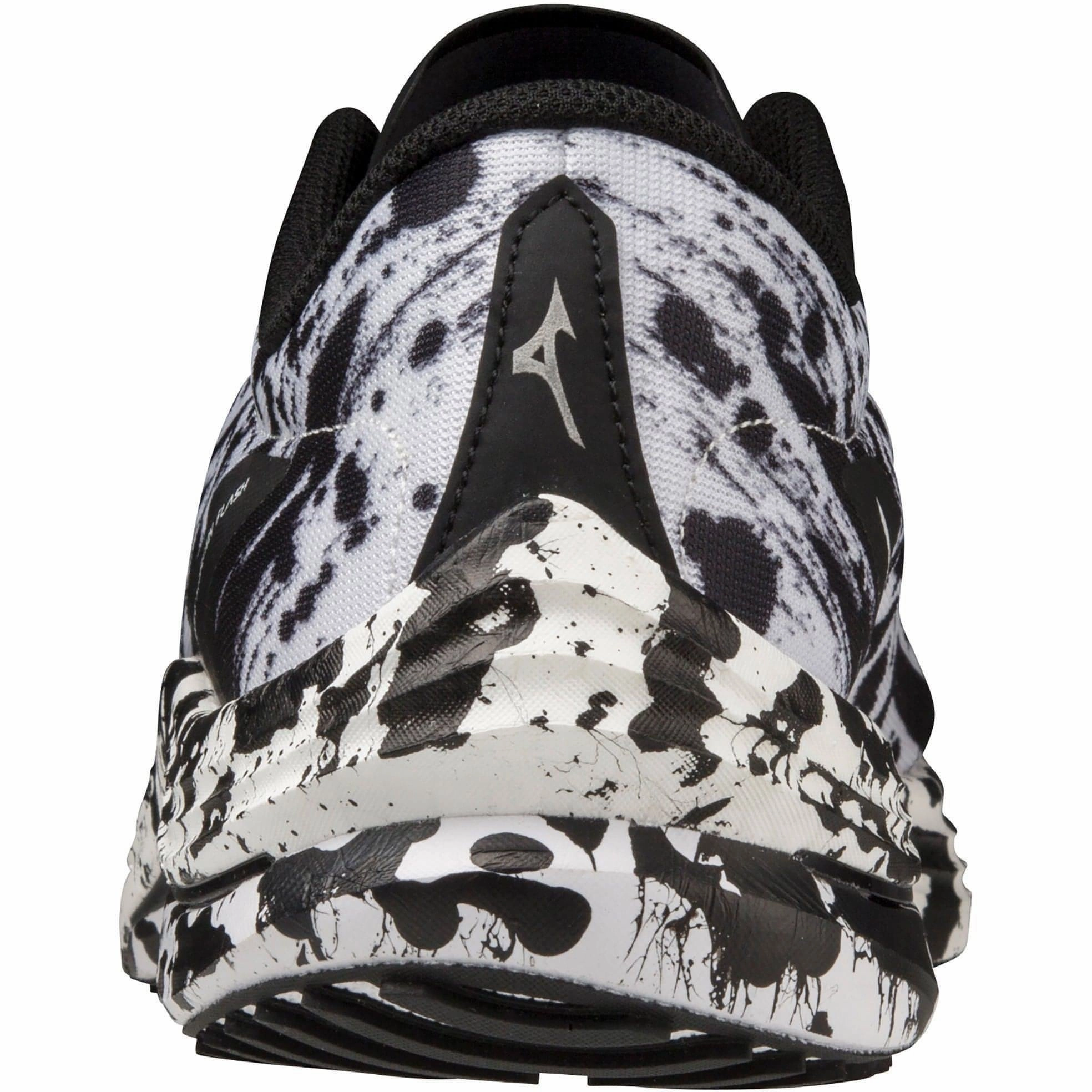 Mizuno Wave Rebellion Flash Running Shoes - White Rider Road Sneakers