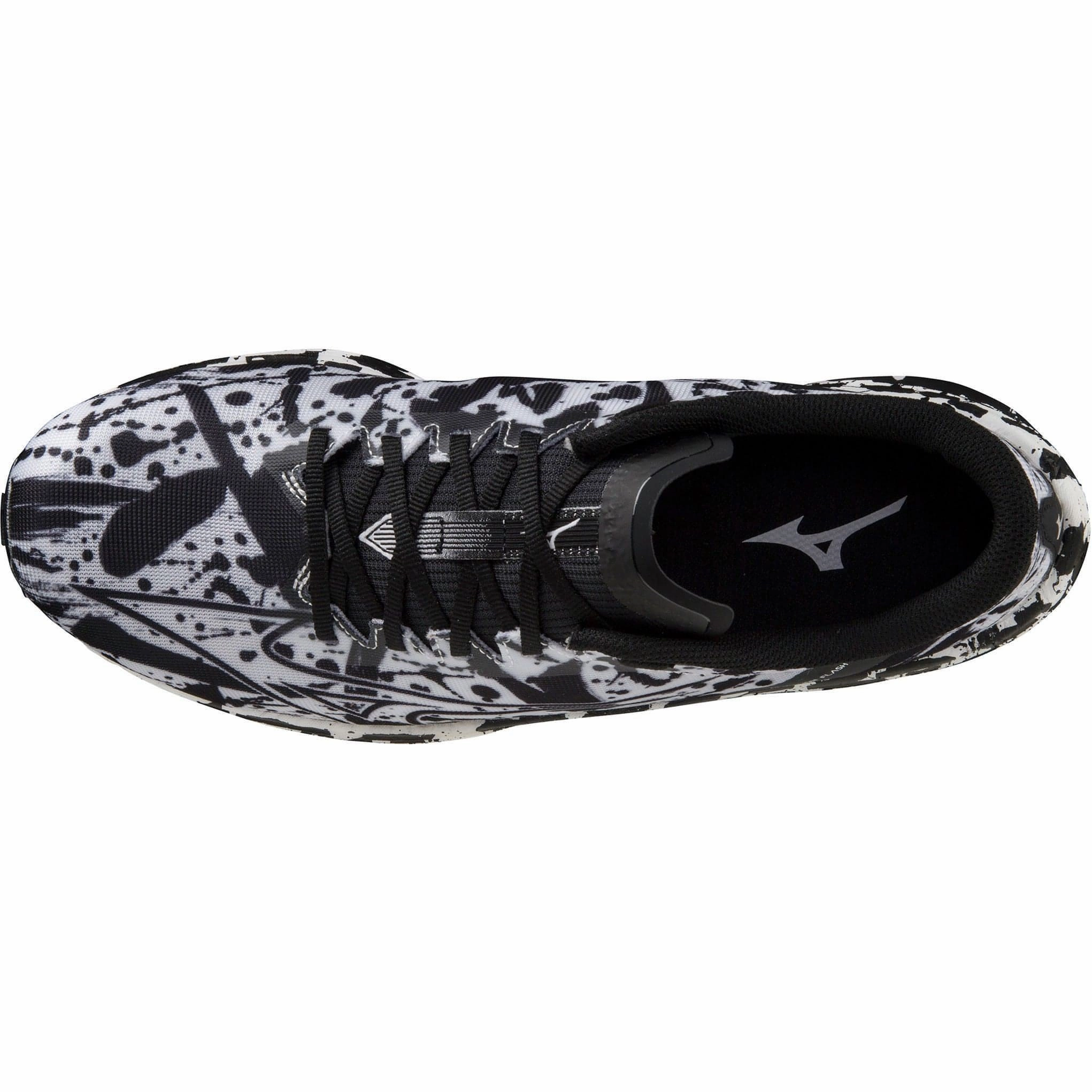 Mizuno Wave Rebellion Flash Running Shoes - White Rider Road Sneakers
