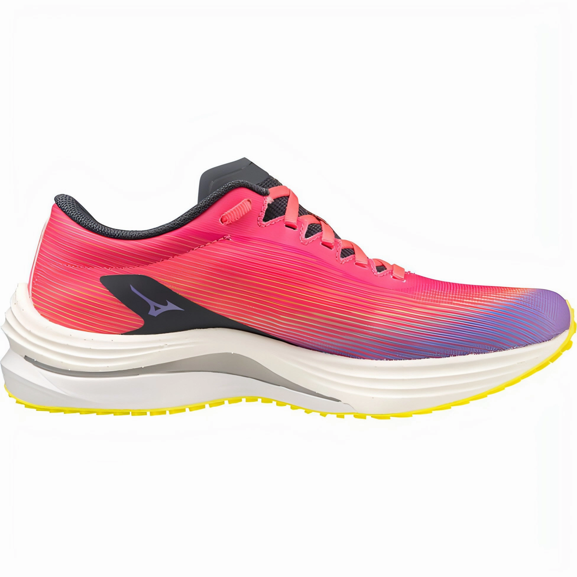 Mizuno Wave Rebellion Flash Womens Running Shoes - Pink Rider Road Sneakers