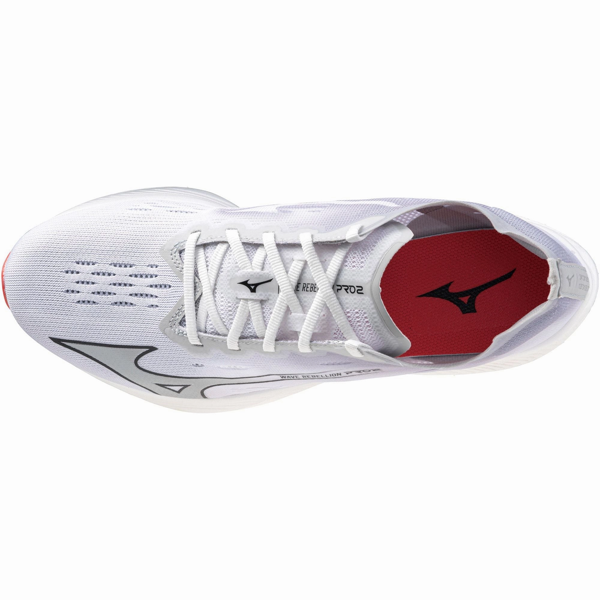 Mizuno Wave Rebellion Pro 2 Mens Running Shoes - White Rider Road Sneakers