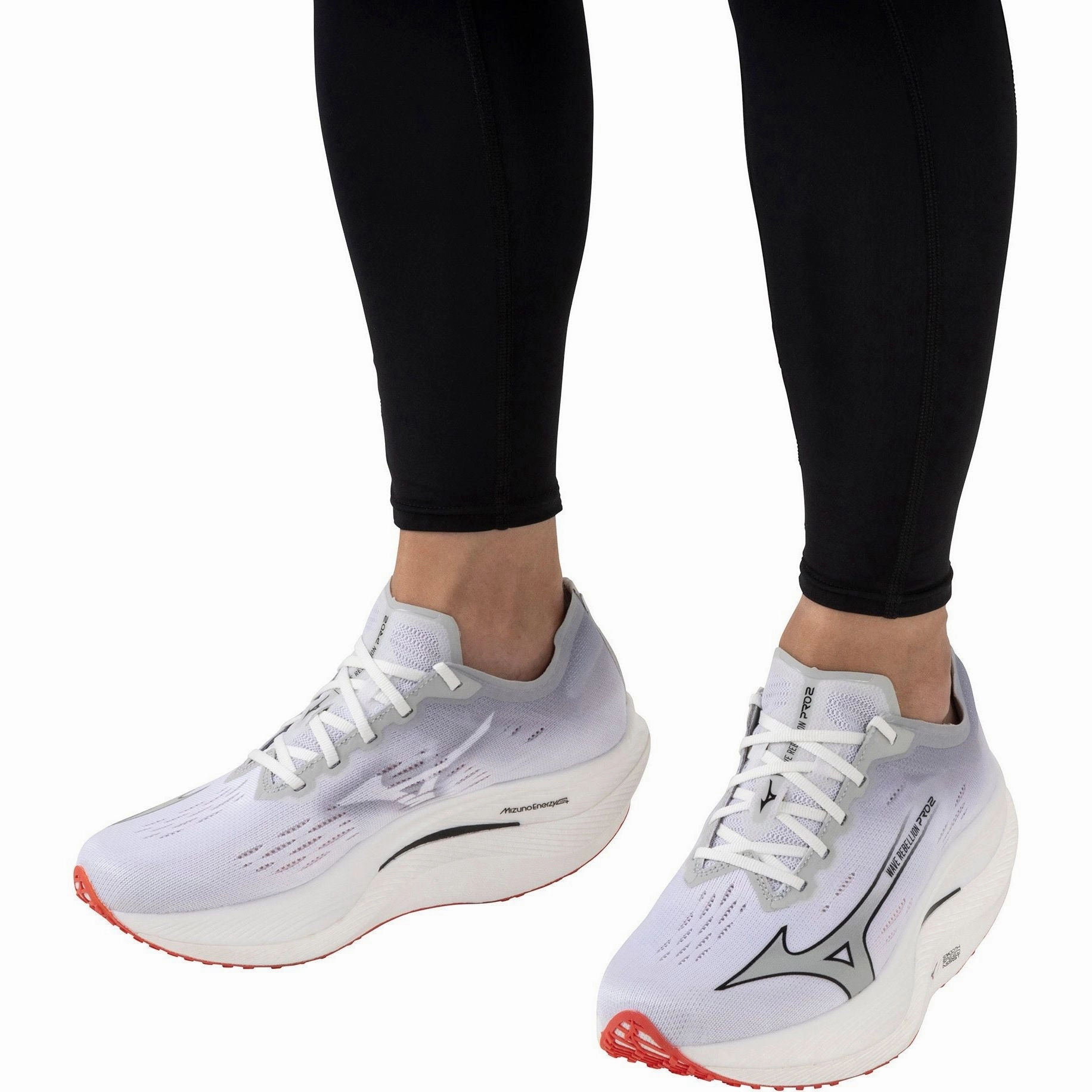 Mizuno Wave Rebellion Pro 2 Mens Running Shoes - White Rider Road Sneakers