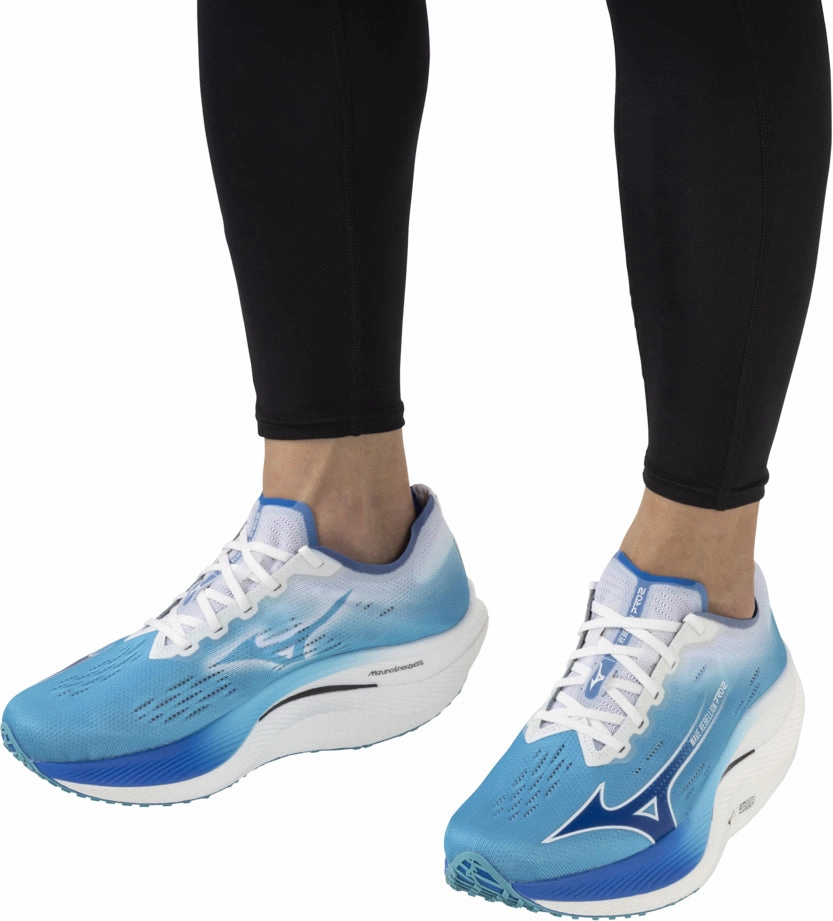 Mizuno Wave Rebellion Pro 2 Running Shoes - Blue Rider Road Sneakers