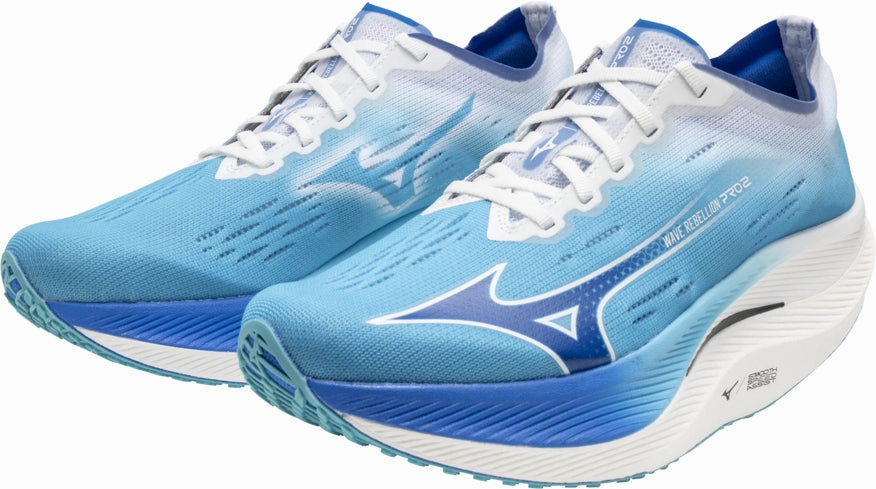 Mizuno Wave Rebellion Pro 2 Running Shoes - Blue Rider Road Sneakers