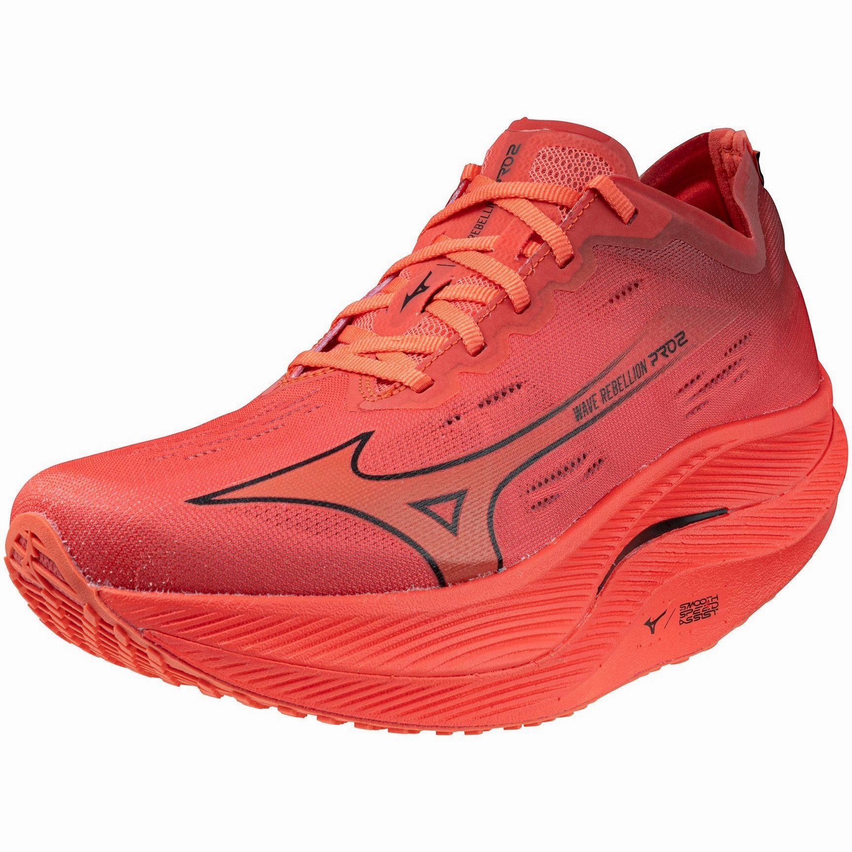 Mizuno Wave Rebellion Pro 2 Running Shoes - Red Rider Road Sneakers