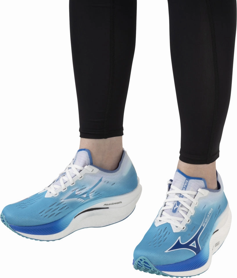Mizuno Wave Rebellion Pro 2 Womens Running Shoes - Blue Rider Road Sneakers