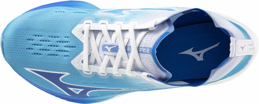 Mizuno Wave Rebellion Pro 2 Womens Running Shoes - Blue Rider Road Sneakers