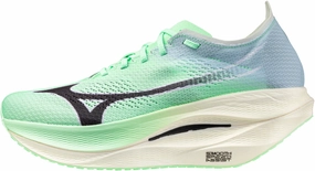 Mizuno Wave Rebellion Pro 3 Running Shoes - Green Mizuno performance sneakers for training