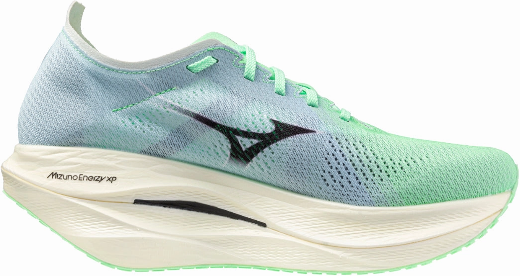 Mizuno Wave Rebellion Pro 3 Running Shoes - Green Performance Sneakers
