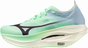 Mizuno Wave Rebellion Pro 3 Running Shoes - Green Mizuno Wave Rebellion runners