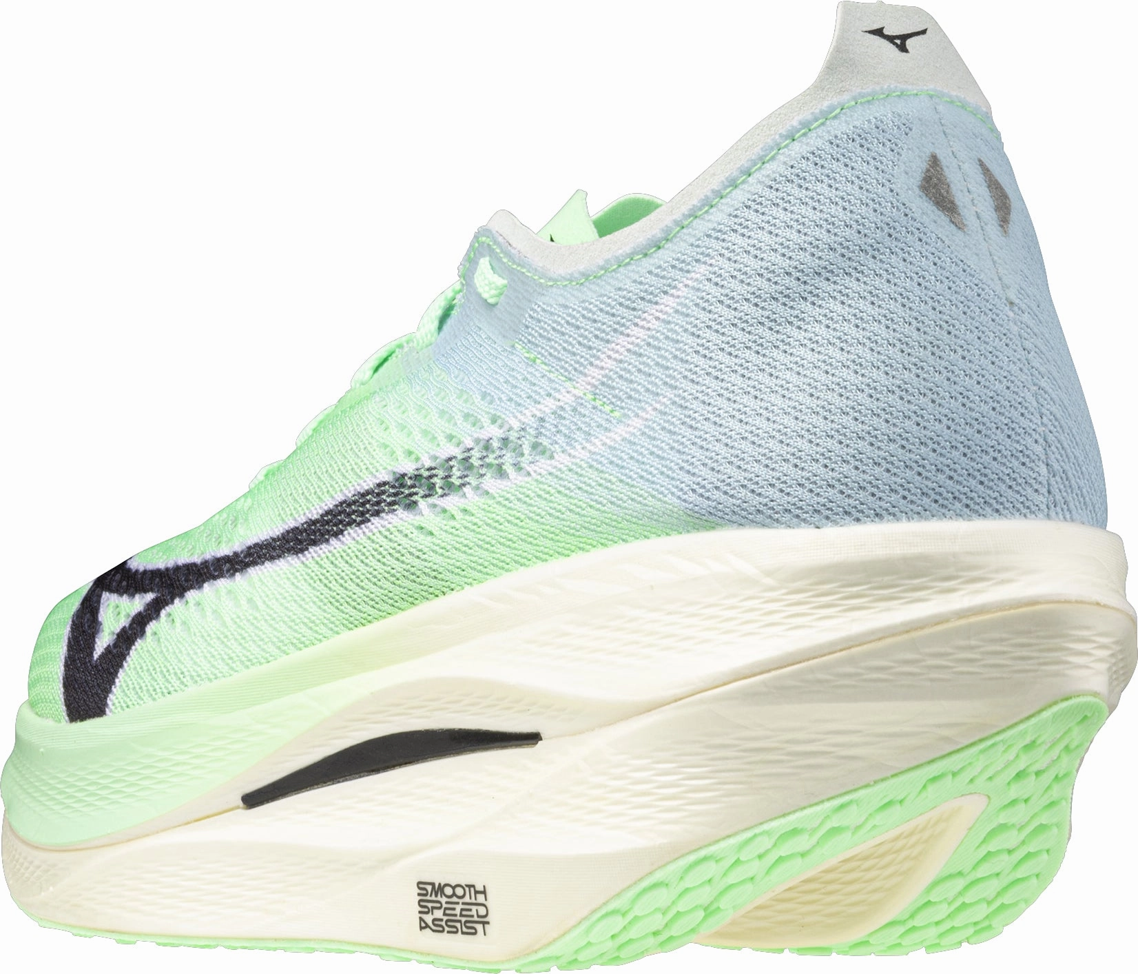 Mizuno Wave Rebellion Pro 3 Running Shoes - Green Rider Road Sneakers