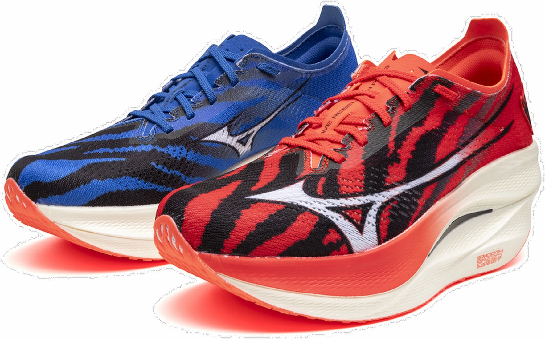 Mizuno Wave Rebellion Pro 3 Running Shoes - Red Rider Road Sneakers