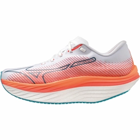 Mizuno Wave Rebellion Pro Mens Running Shoes - White Mizuno performance sneakers for training