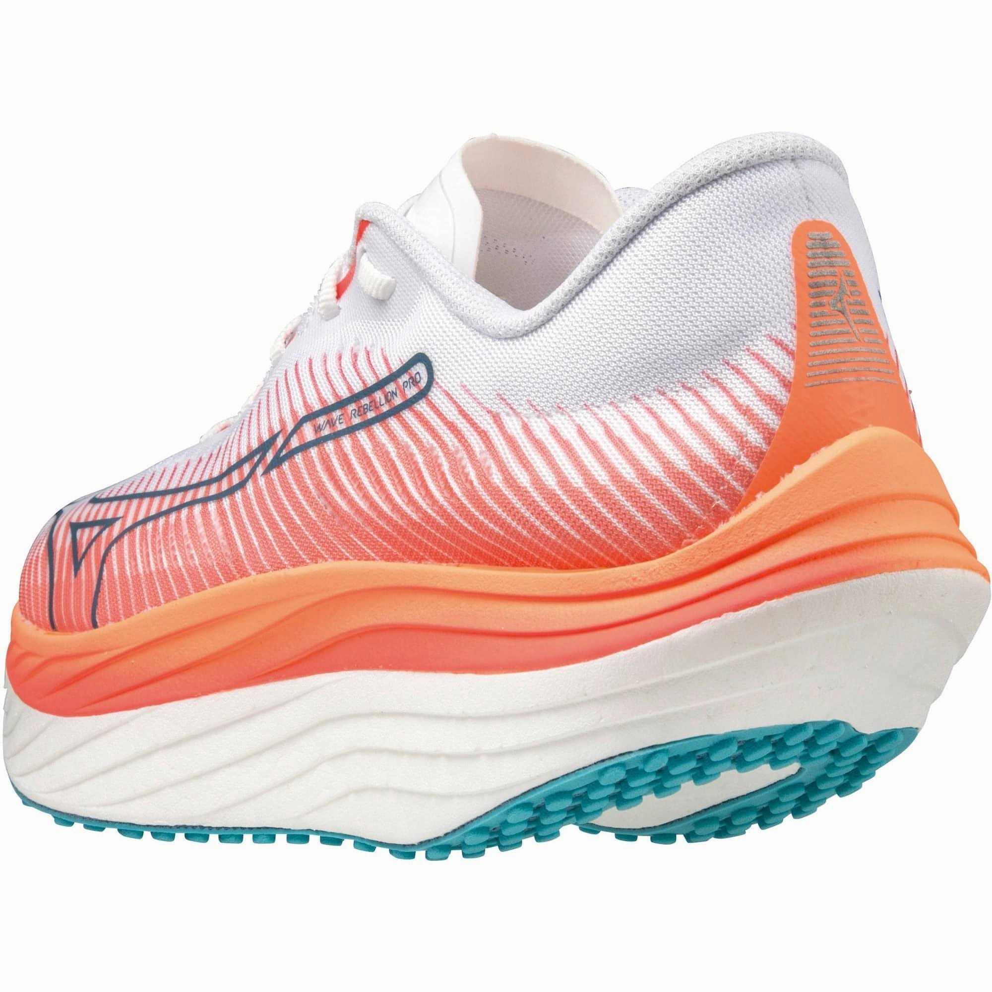Mizuno Wave Rebellion Pro Mens Running Shoes - White Rider Road Sneakers