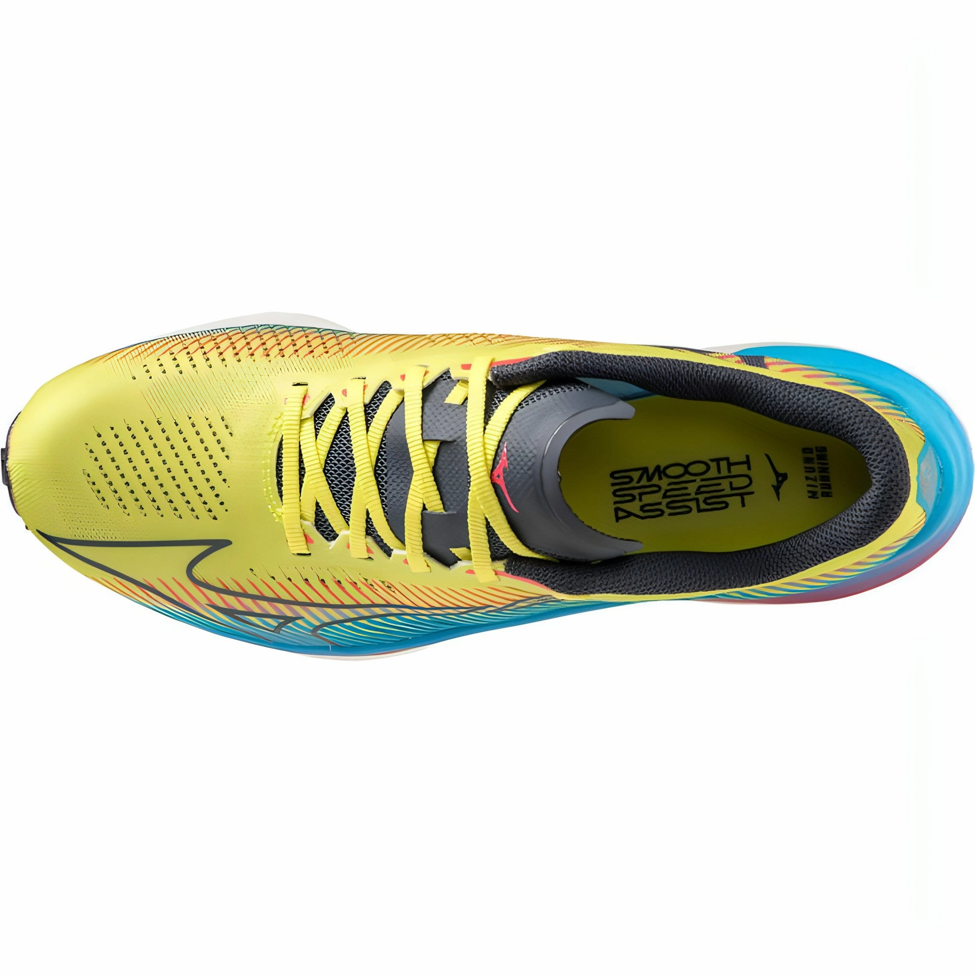 Mizuno Wave Rebellion Pro Mens Running Shoes - Yellow Rider Road Sneakers