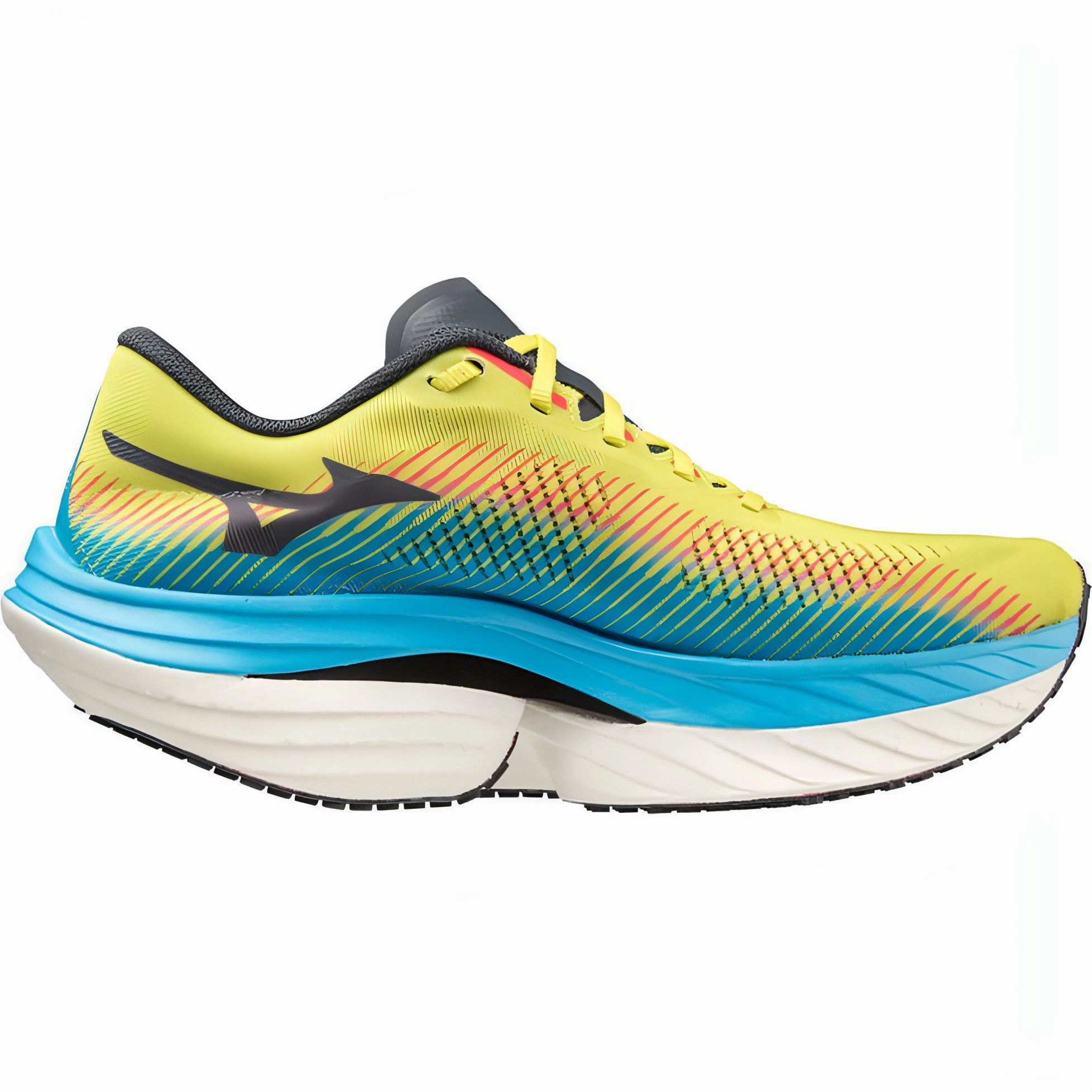 Mizuno Wave Rebellion Pro Mens Running Shoes - Yellow Rider Road Sneakers