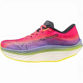 Mizuno Wave Rebellion Pro Womens Running Shoes - Pink Mizuno Wave Rebellion runners