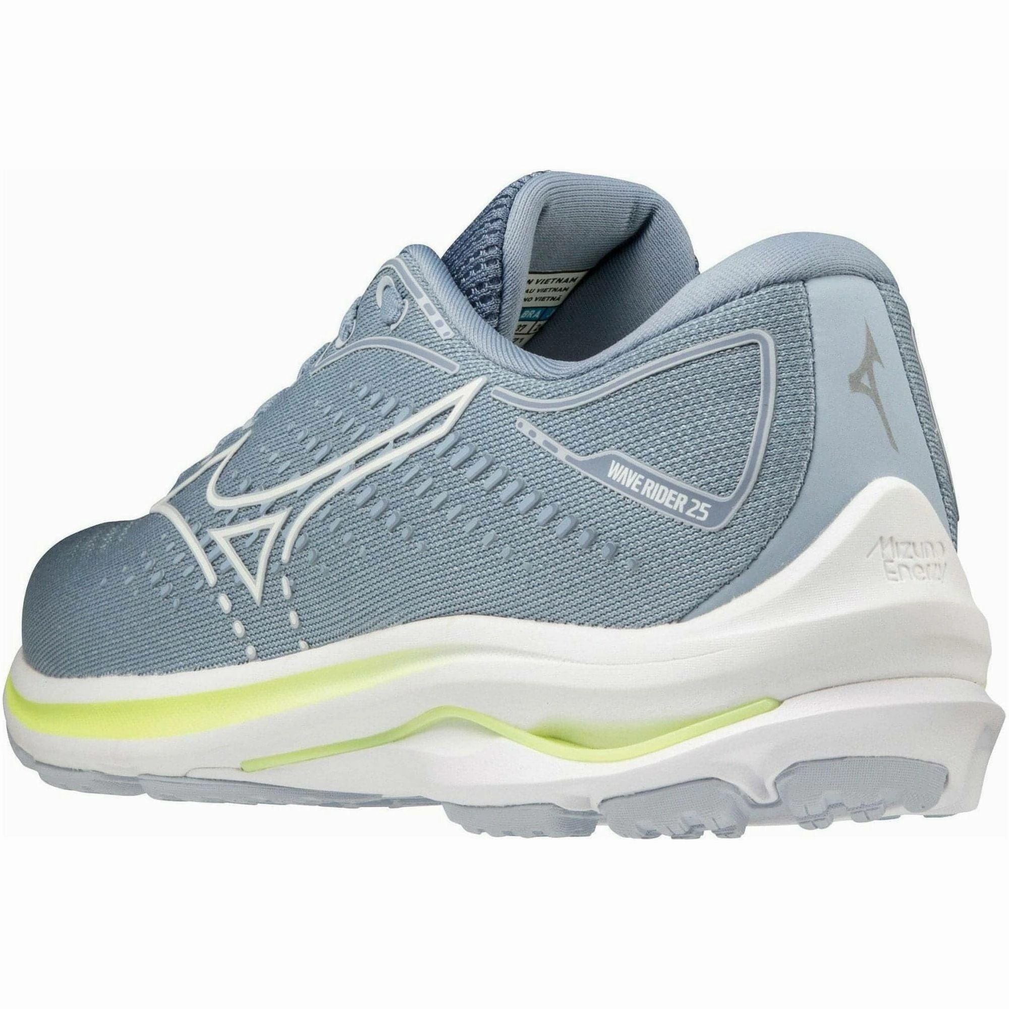Mizuno Wave Rider 25 Womens Running Shoes - Blue Sky Tech Footwear