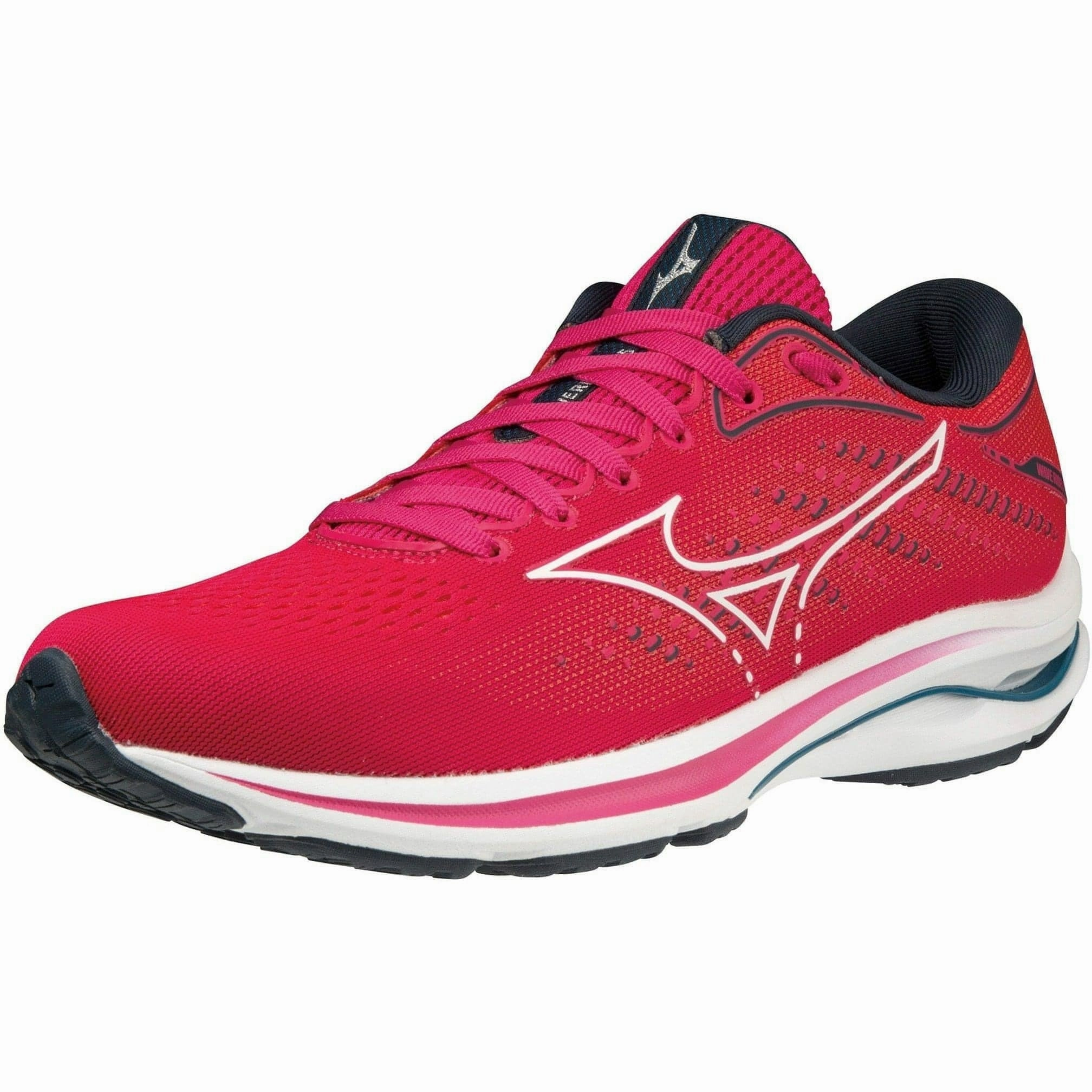 Mizuno Wave Rider 25 Womens Running Shoes - Pink Sky Tech Footwear