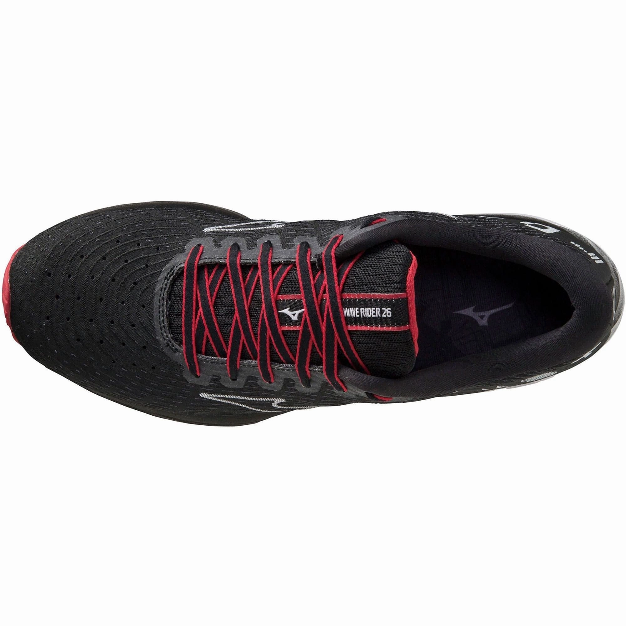 Mizuno Wave Rider 26 Amsterdam Running Shoes - Black Sky Tech Footwear