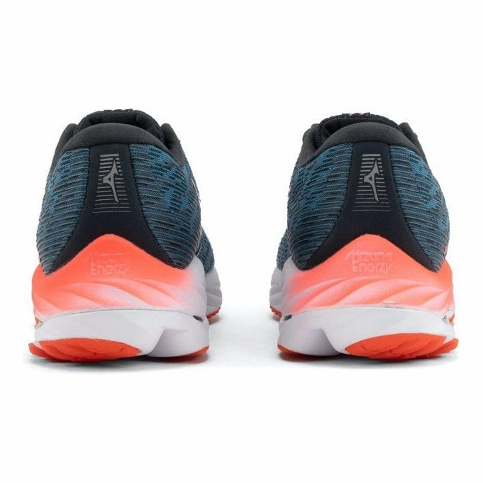 Mizuno Wave Rider 26 Mens Running Shoes - Blue Performance Sneakers