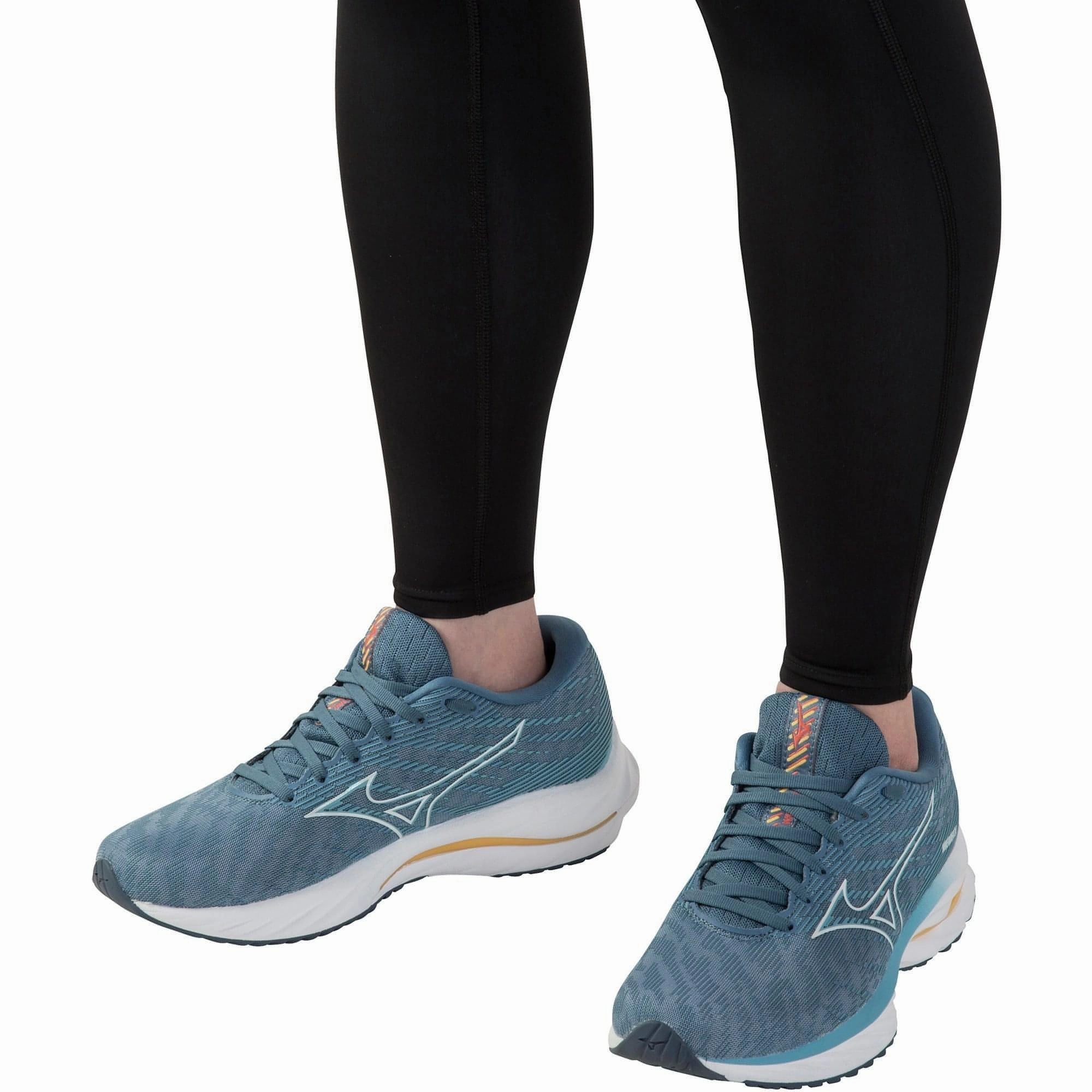Mizuno Wave Rider 26 Womens Running Shoes - Blue Sky Tech Footwear