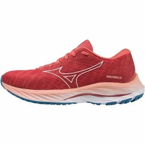 Mizuno Wave Rider 26 Womens Running Shoes - Pink Mizuno performance sneakers for training